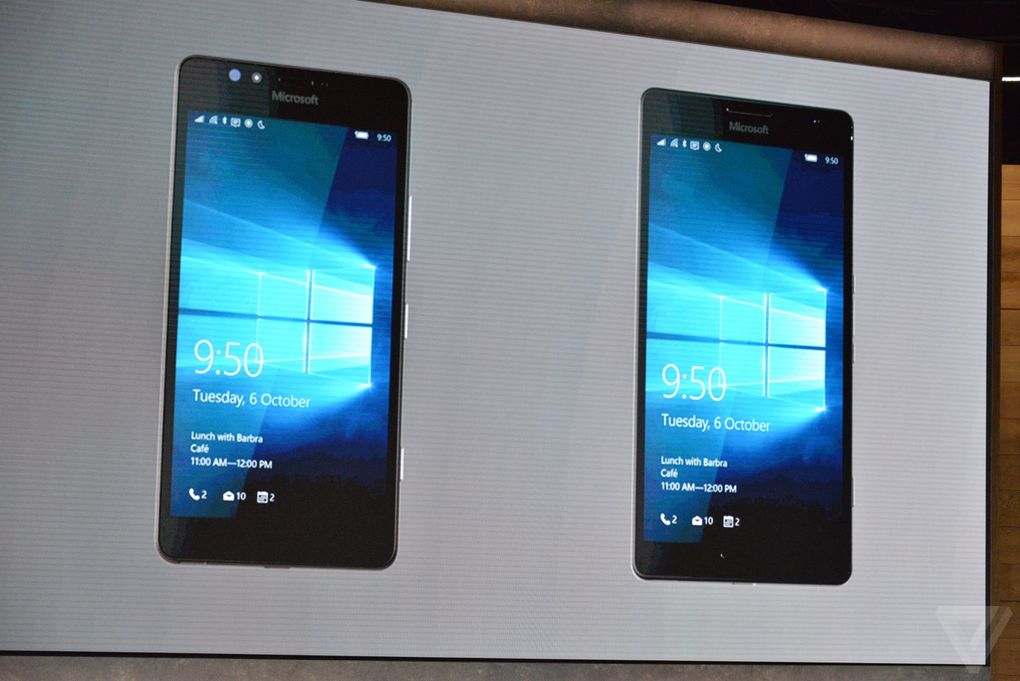 ไมโครซอฟท์ประกาศราคาขาย Lumia 950 และ Lumia 950 XL ประเทศไทยที่ราคา 20,700 บาท และ 23,300