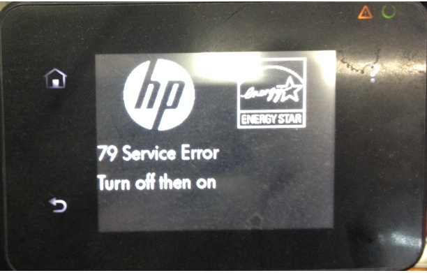 HP ขึ้น error 79