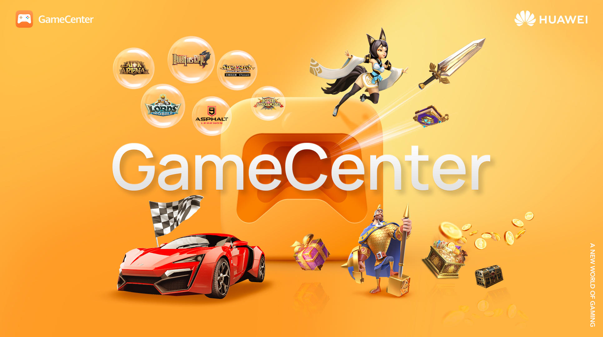 “หัวเว่ย” ประกาศเปิดตัวแพลตฟอร์มใหม่ HUAWEI GameCenter ทั่วโลก เอาใจคอเกมมือถือ