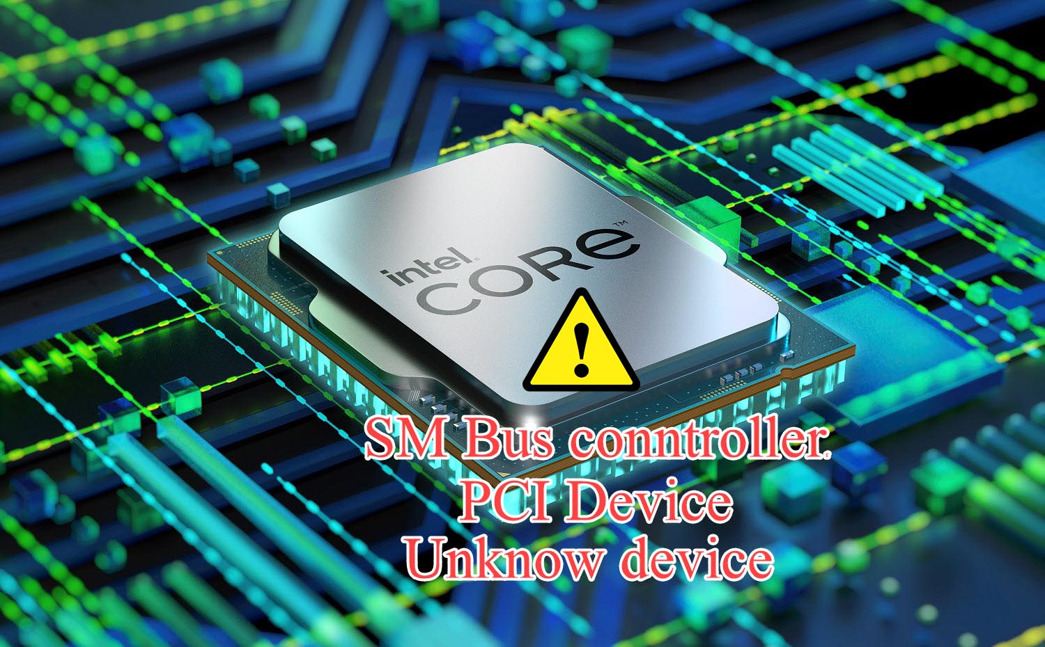 วิธีแก้ SM Bus conntroller , PCI Device , Unknow device ขึ้นเครื่องหมายตกใจ หลังลงdriverครบ windows 10 และ windows 11
